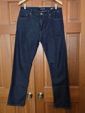 MAVI ZACH Straight Leg Dark Wash Denim Jean 35 x 31